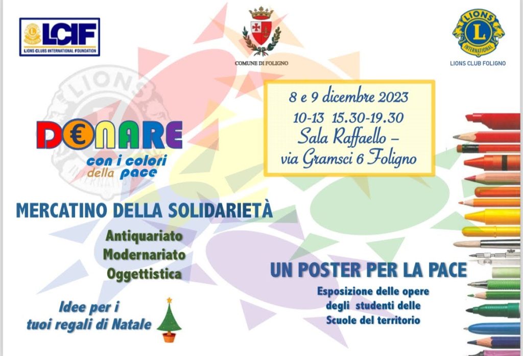 UN POSTER PER LA PACE – IC Foligno 4